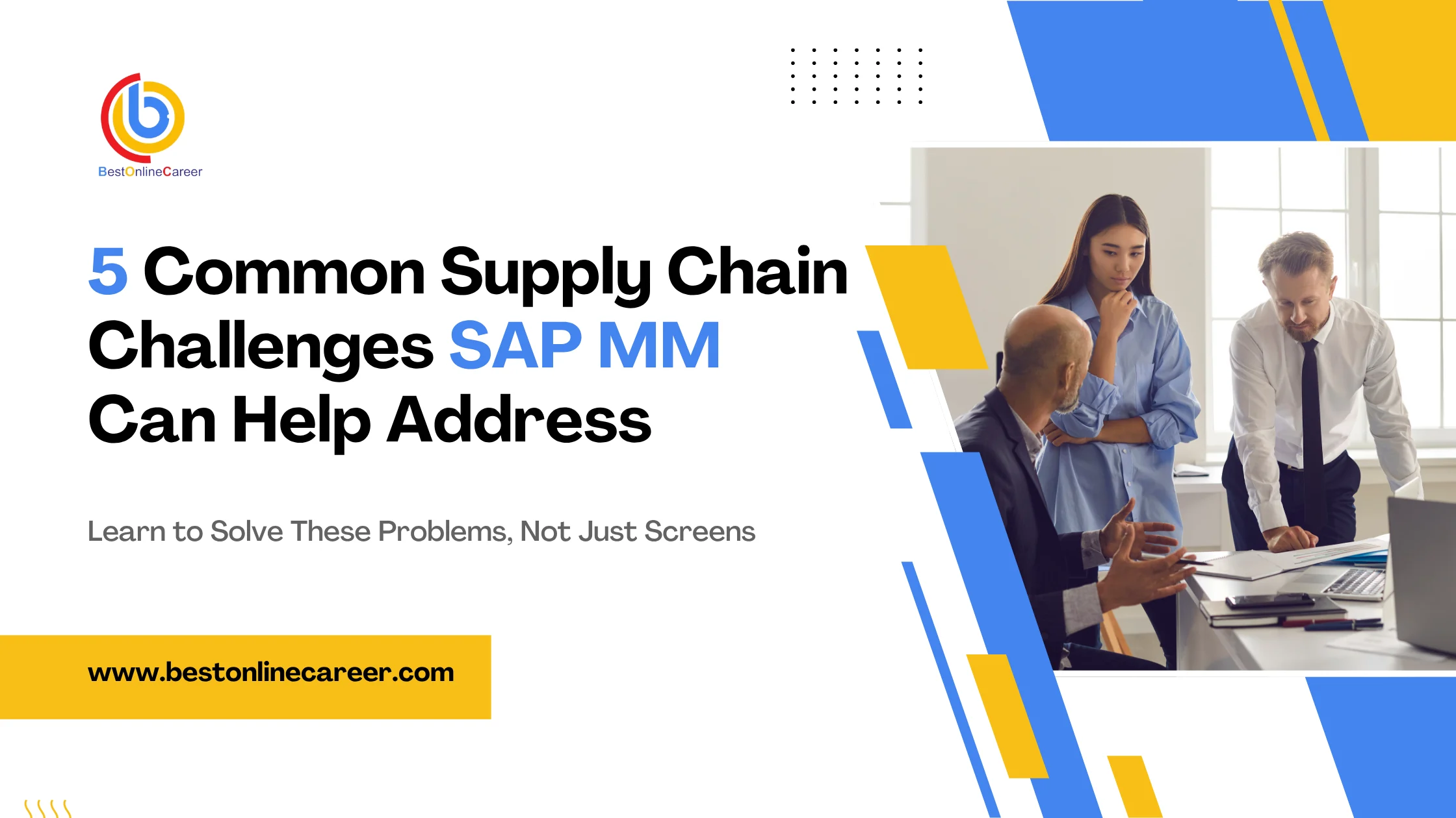 5 Supply Chain Problems SAP MM Training Helps You Solve
